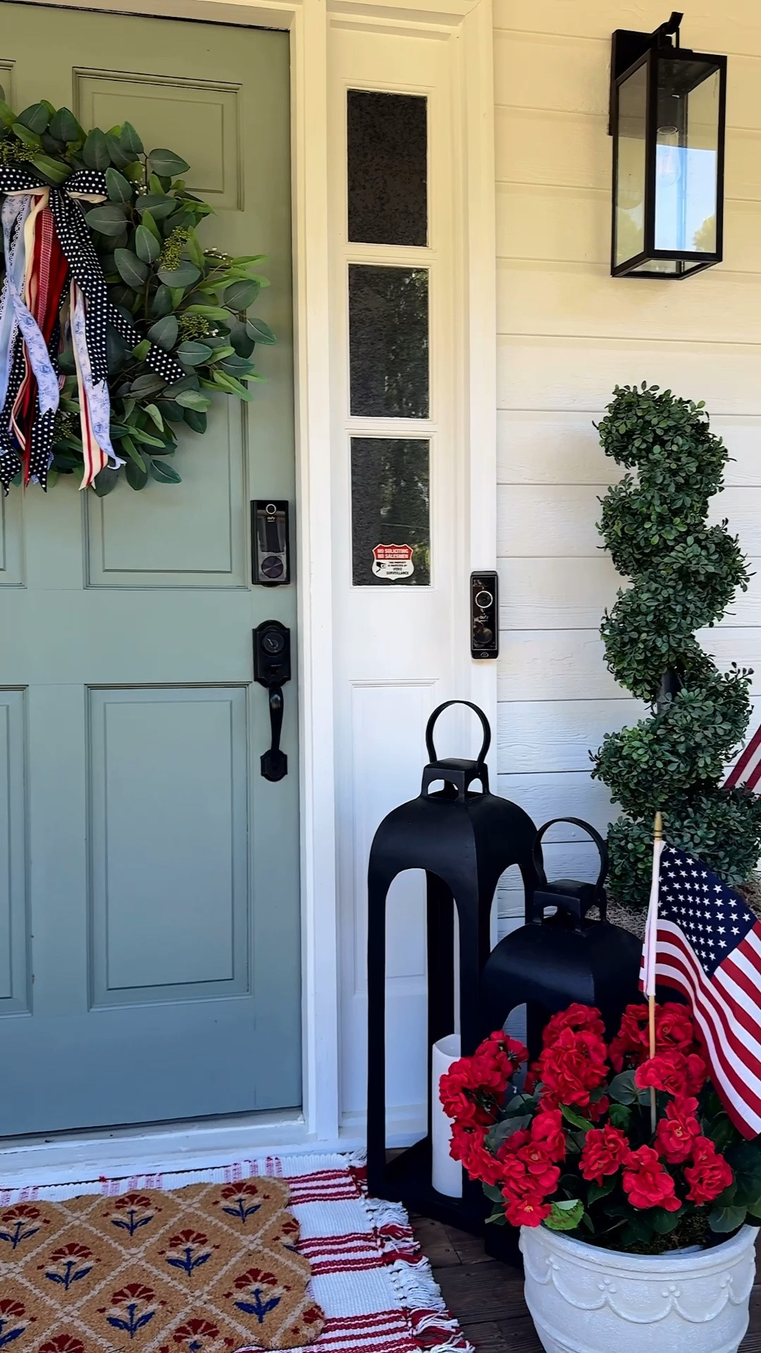 Summer Porch 
❤️🤍💙🇺🇸

#LTKSeasonal #LTKHome #LTKmomlife
