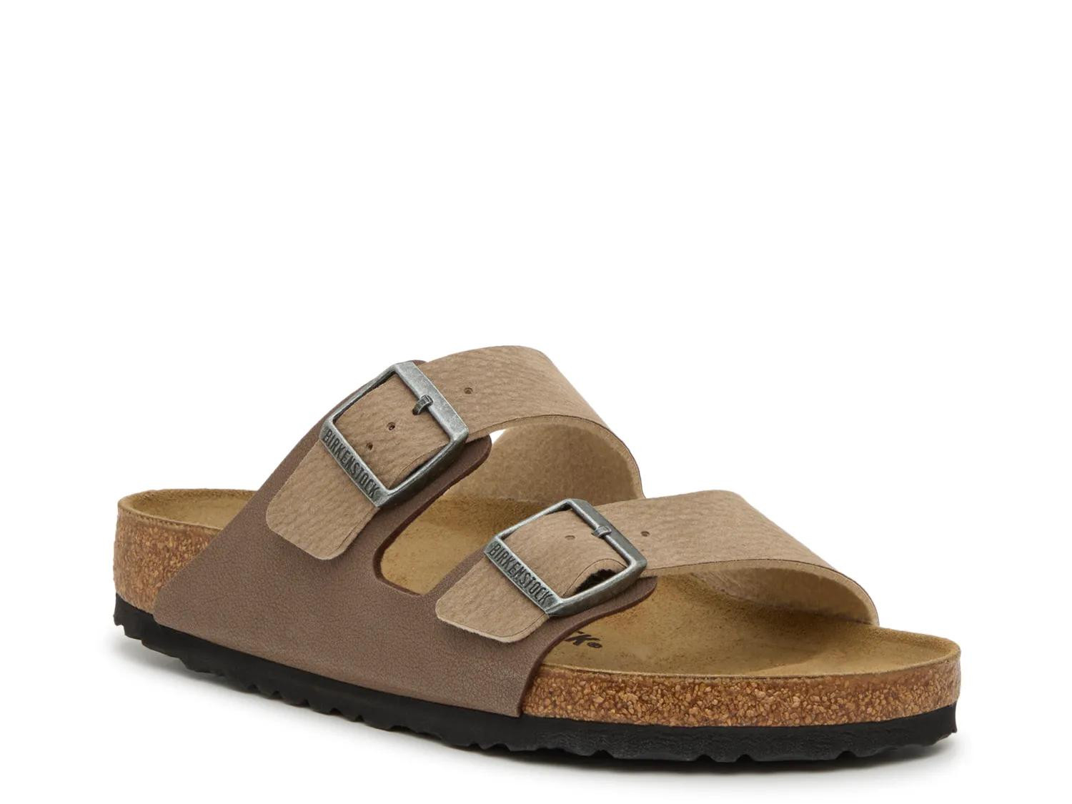 Birkenstock Arizona Slide Sandal | Men's | Taupe | Size EU 42 / US Mens 9-9.5 / Womens 11-11.5 | Sandals | Footbed | DSW