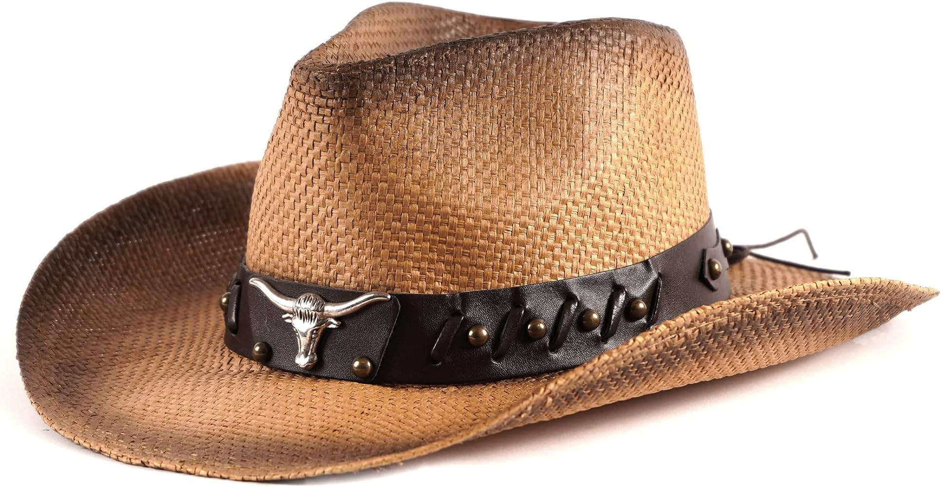 SoJourner Bags Men & Women's Cowboy Cowgirl Hat - Western Hats for Women, Adjustable Cowboy Hat Men  | Amazon (US)