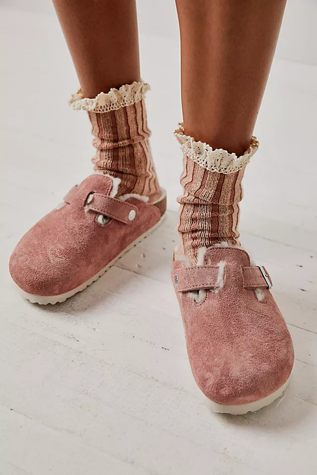 Boston Shearling Birkenstock | Free People (Global - UK&FR Excluded)