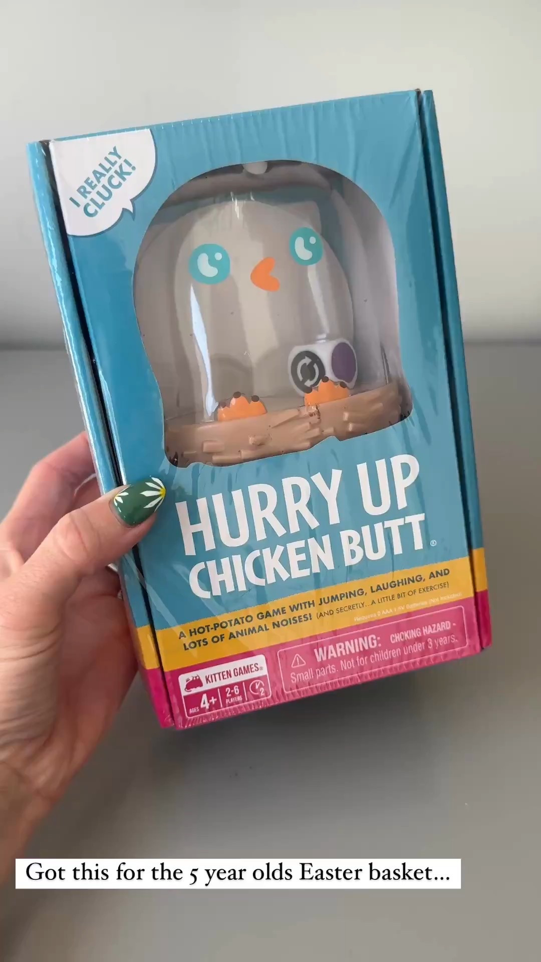 The best selling toddler game a little bit like hot potato is a great addition to your toddlers Easter basket.  Best Easter basket fillers for kids.

#EasterBasket #ToddlerBoys #ToddlerGirls #GiftsForToddlers #ToddlerEasterBasket

#LTKSeasonal #LTKFindsUnder50 #LTKKids