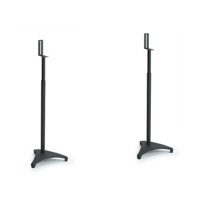 Sanus EFSat Height-Adjustable Stands for Satellite Speakers - Pair (Black) | Target