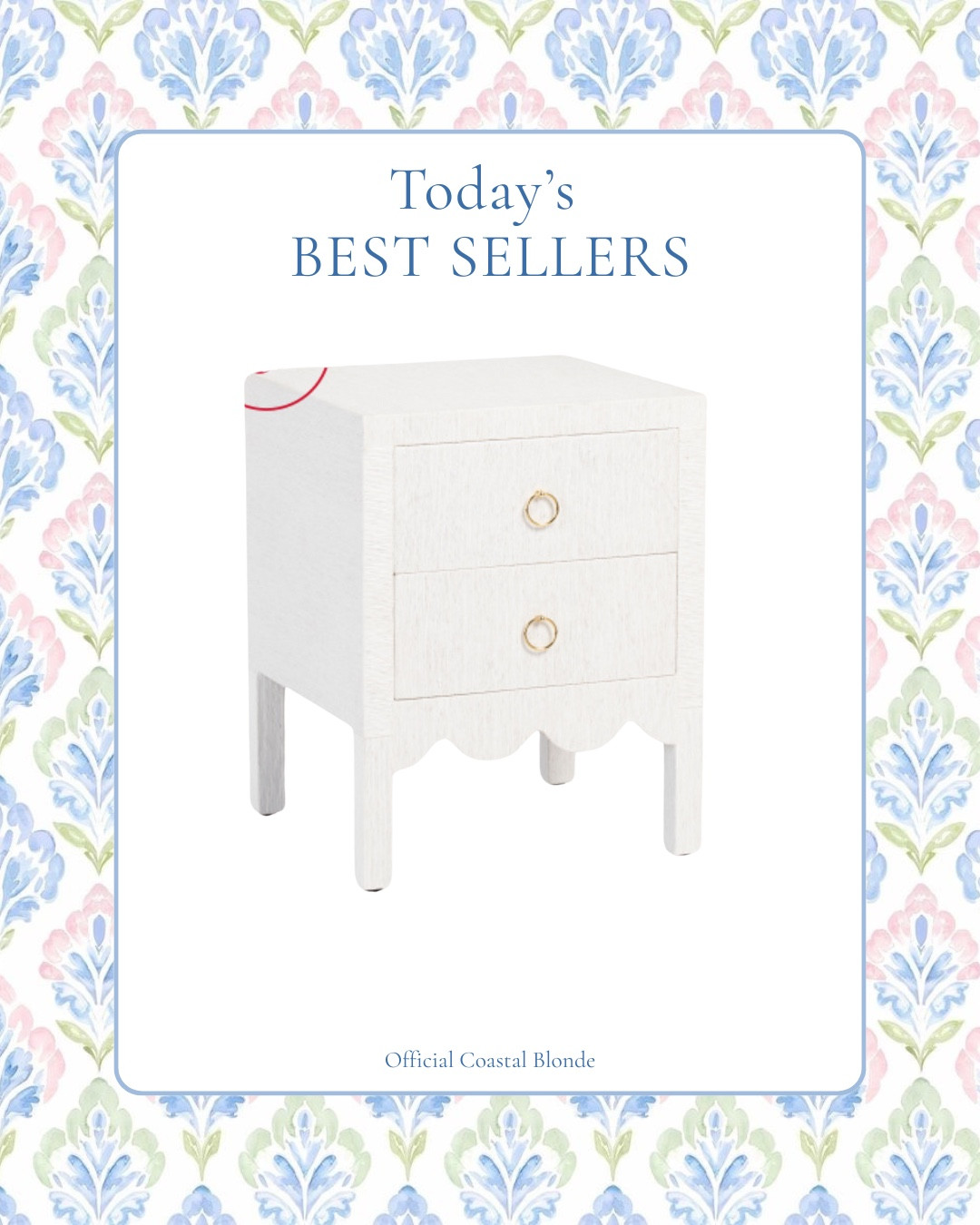 White side table 
Bedroom furniture 
Living room 
Home decor 

#LTKHome