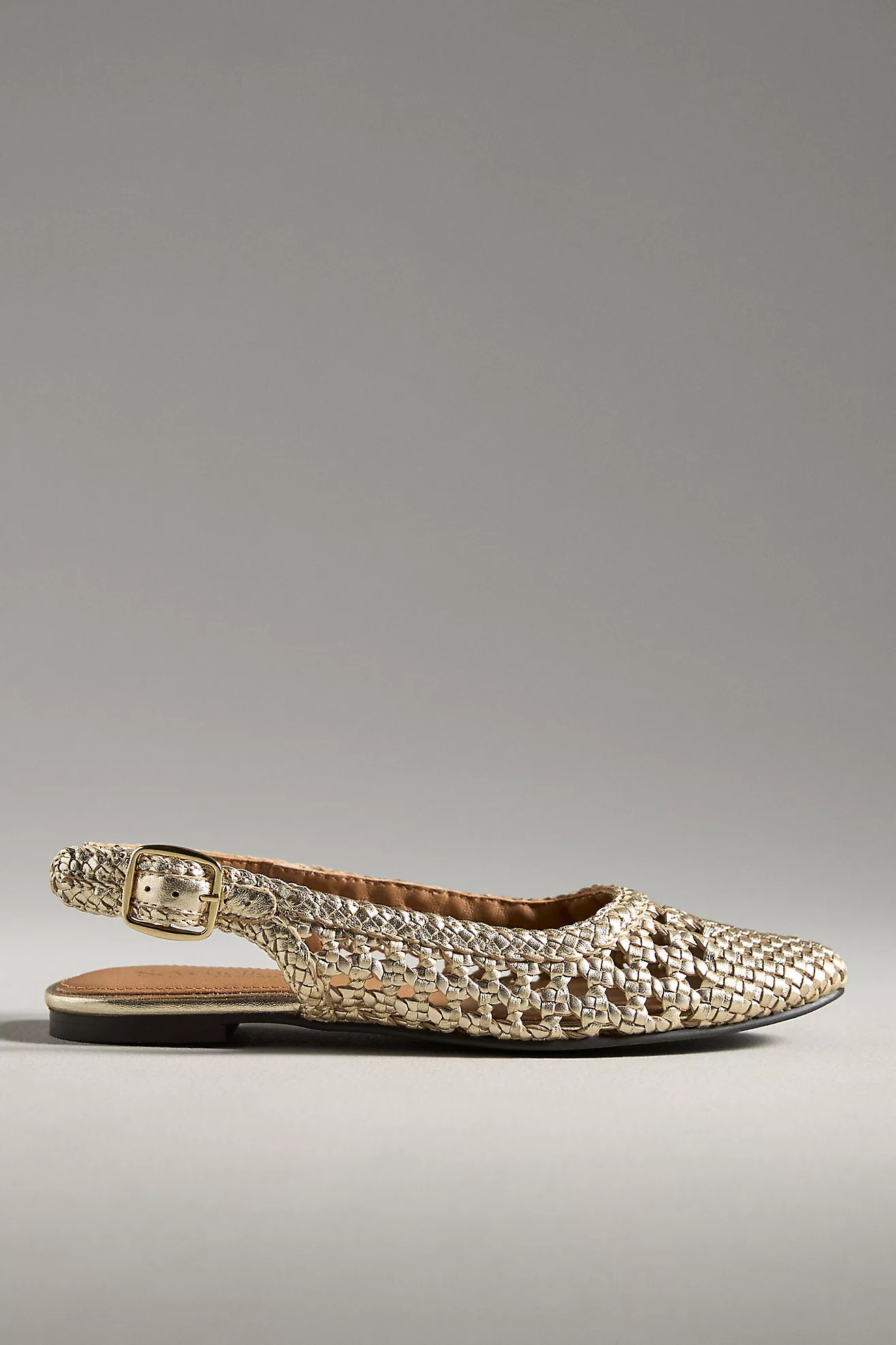 Seychelles Avalon Woven Slingback Flats | Anthropologie (US)