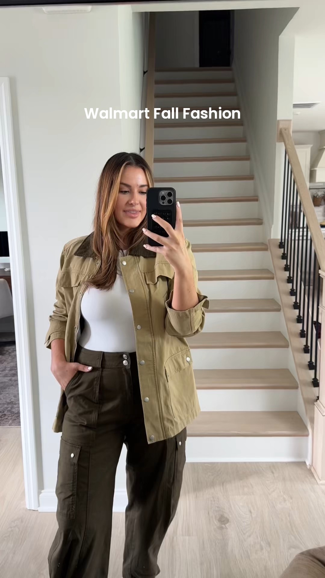 Walmart barn jacket fall outfit inspo 🍂🤎🍁 wearing large! 

#LTKStyleTip #LTKFindsUnder50 #LTKMidsize