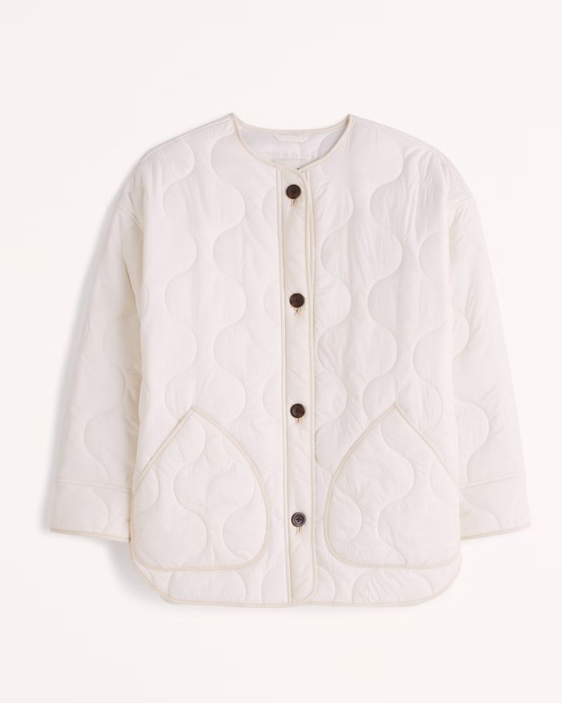 Quilted Liner Jacket | Abercrombie & Fitch (US)
