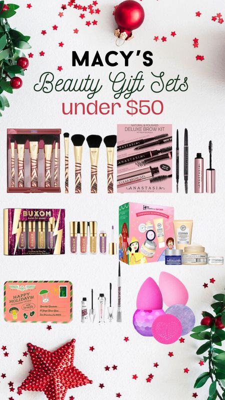 Beauty gifts under $50! Beauty blender trio is a steal! Benefit brow and Anastasia brow kits are perfect for any beauty guru!

#beauty #brows #kits #beautyblender #sponge #brush #brushset #makeup 

#LTKGiftGuide #LTKbeauty #LTKHoliday