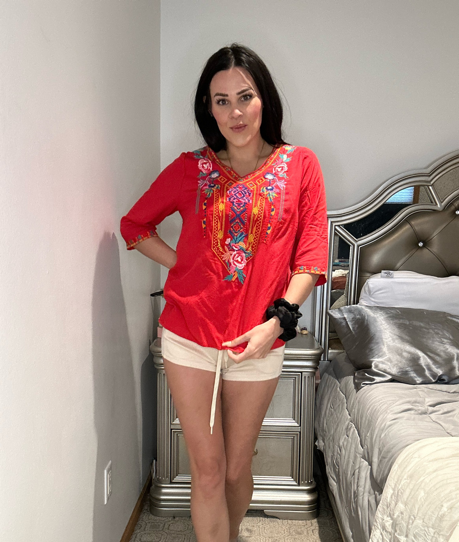 Higustar Women's Mexican Embroidered Tops Bohemian Style Peasant 3/4 Sleeve Shirts Boho Tunic Blouses Hippie Clothes


#LTKsalealert #LTKfindsunder50 #LTKparties