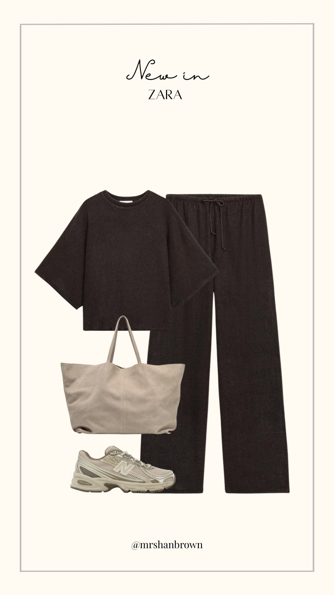 Spotlight on the Zara Brown Co-ord 🤎

Zara New in, Spring Style, Spring Outfit Inspiration, Brown Co-ord, Loungewear  

 #LTKuk #LTKspring #LTKeurope