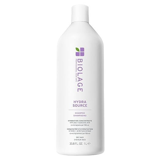 Biolage Hydra Source Shampoo - Softens & Adds Shine, For Dry Hair, Infused with Micro-Filtered Al... | Amazon (US)