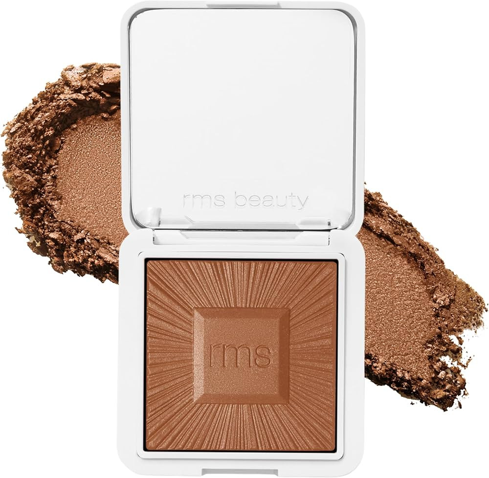 RMS Beauty ReDimension Hydra Bronzer - Gel to Powder Bronzer, Talc Free Cream Bronzer Powder, Ref... | Amazon (US)