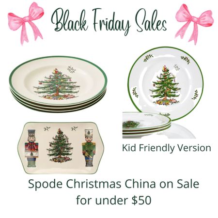 Spode Christmas china on sale for under $50

#LTKsalealert #LTKSeasonal #LTKCyberWeek