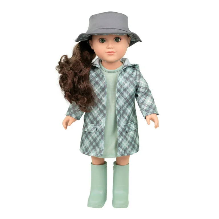My Life As Raegan Posable 18-inch Doll, Brunette Hair, Green Eyes | Walmart (US)