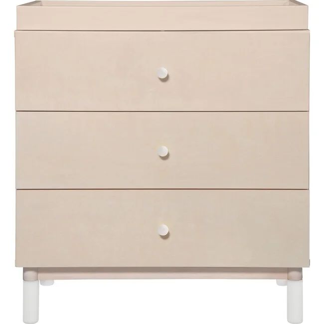 Gelato 3-Drawer Changer Dresser with Removable Changing Tray, Natural | Maisonette