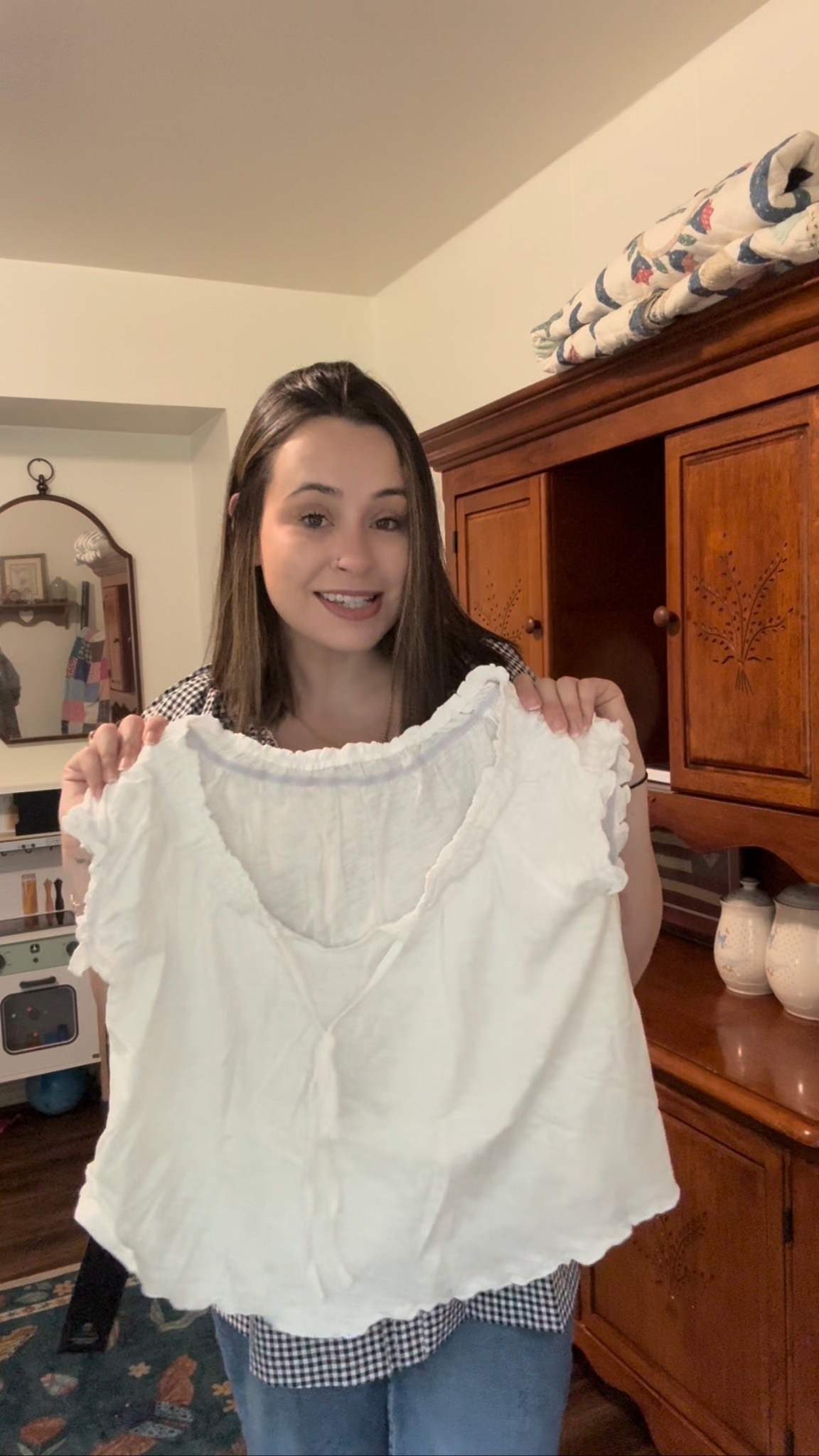 Such a good 100% cotton basic 

#LTKMidsize #LTKFindsUnder50 #LTKStyleTip