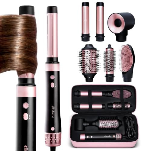Powerful Hair Dryer Set - Styling Without Heat Damage. Curling, Volumizing. Includes Protective T... | Amazon (US)