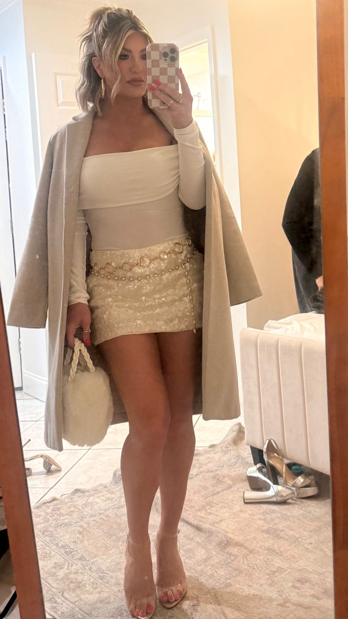 All white NYE look! Could be cute for a bridal look too 🤍

#LTKSeasonal #LTKWedding #LTKootd