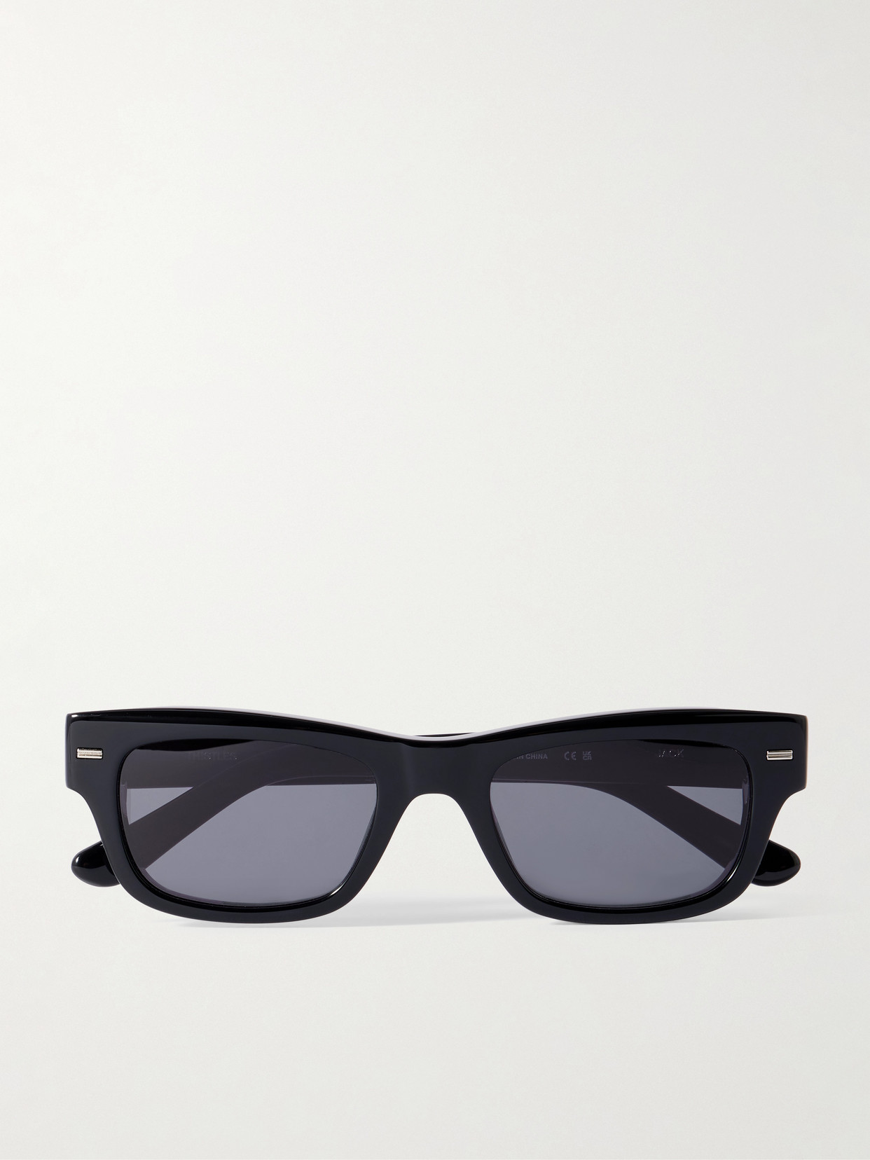 Thistles - The Jack Square-frame Acetate Sunglasses - Black | NET-A-PORTER (US)