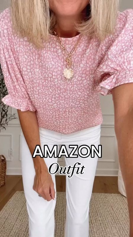 ⭐️ Amazon outfit - Top 20% off!
These flare yoga pants are so good! Lots of nice stretch and pockets! Dress them up or down. Come in other colors and a cropped version. Wearing small 31 inch inseam. Floral top is so pretty! Comes in other colors wearing a small 




#LTKSaleAlert #LTKVideo #LTKOver40