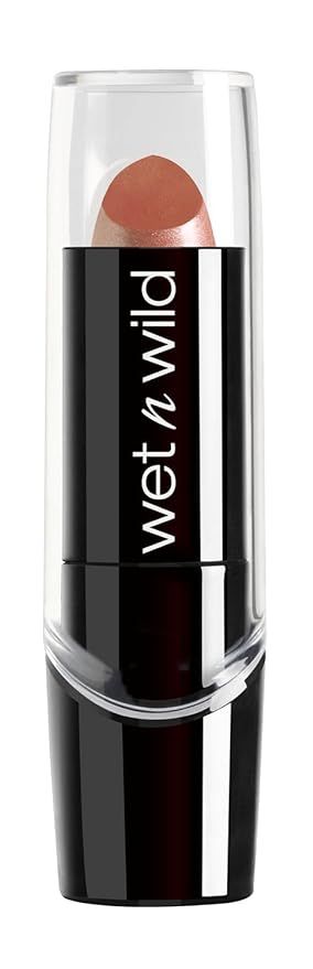 wet n wild Silk Finish Lipstick, Hydrating Lip Color, Rich Buildable Color, Breeze Nude | Amazon (US)
