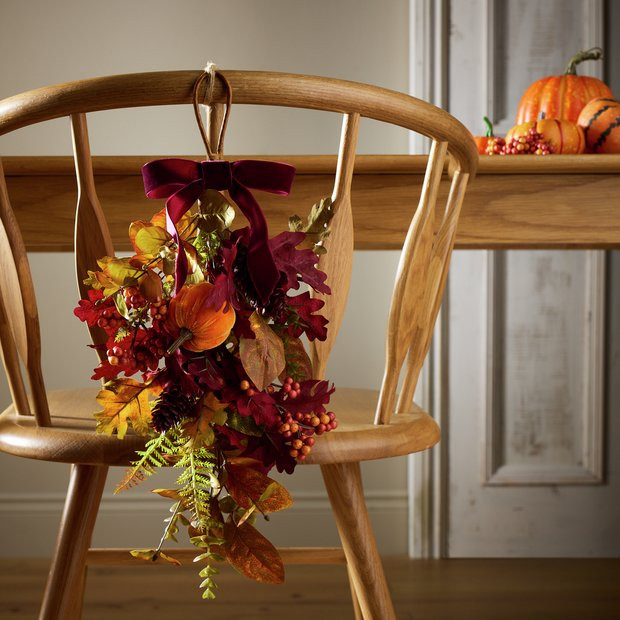 Buy Argos Home Faux Floral Autumn and Halloween Swag | Halloween decorations | Argos | argos.co.uk