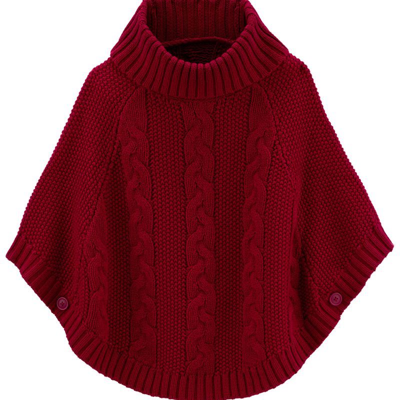 Kid Cable Knit Poncho | Carter's
