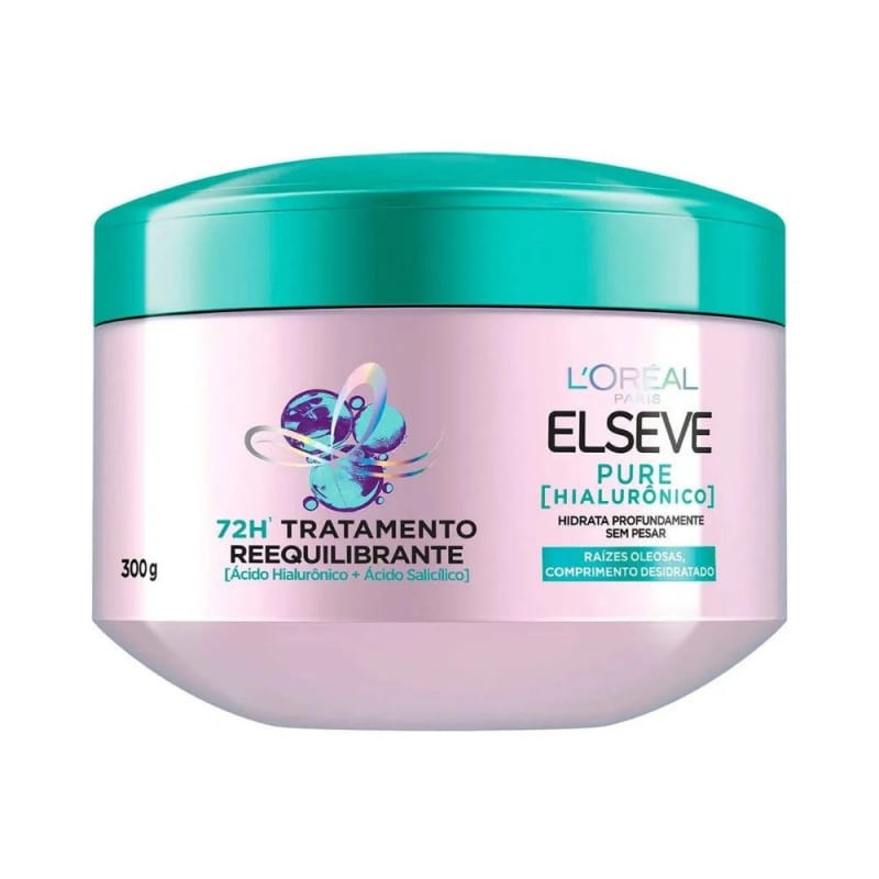 Creme de Tratamento Elseve Pure Hialurônico 300g | Beleza Na Web (BR)