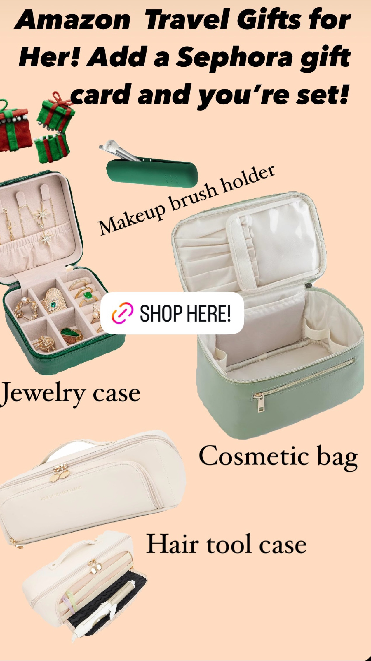 Perfect travel gifts for her!!! 

#LTKHoliday #LTKGiftGuide #LTKFindsUnder100