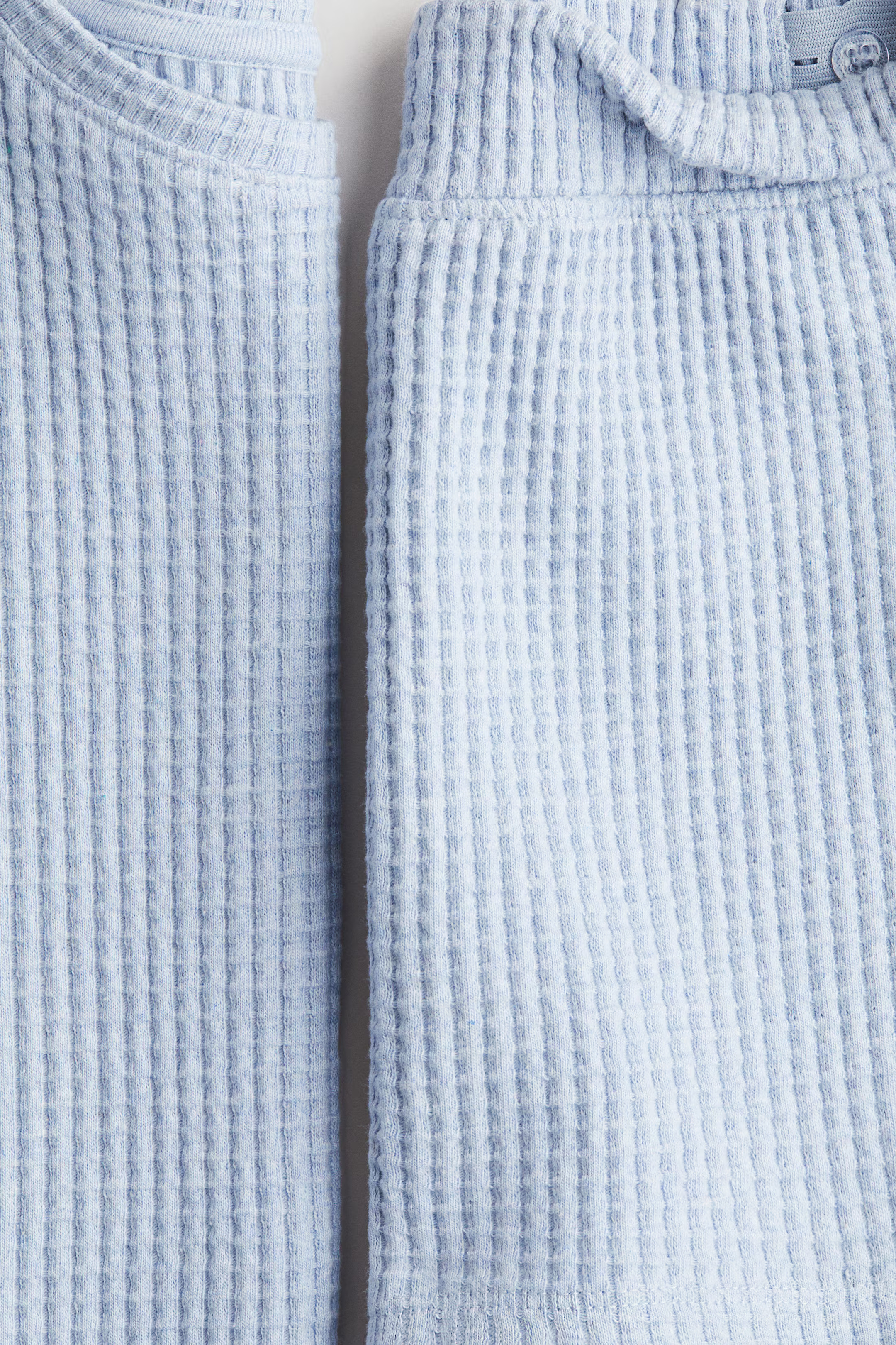 2-Piece Waffled Jersey Set | H&M (US + CA)