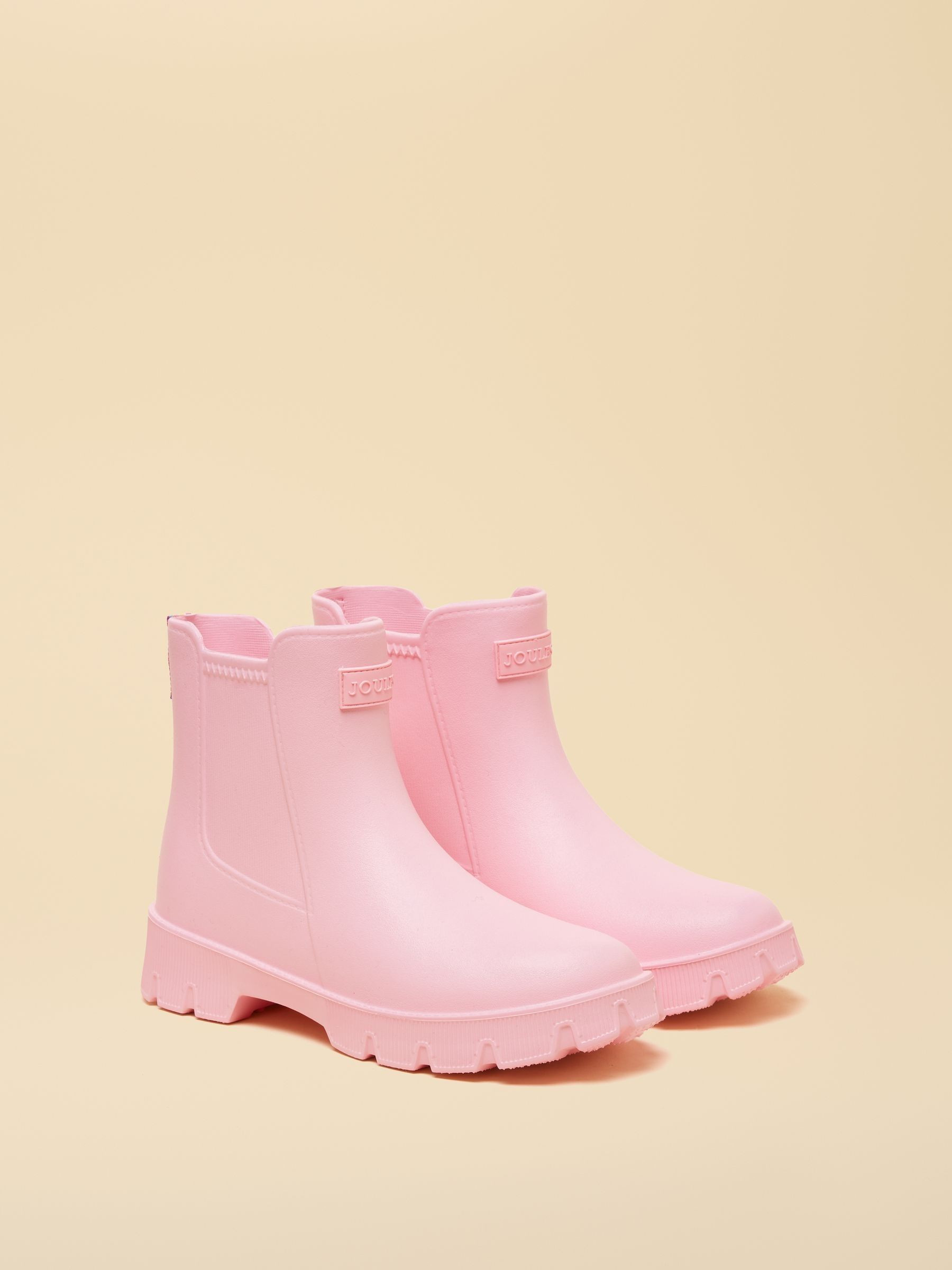 Raindance Light Pink Lightweight EVA Ankle Wellies | Joules | Joules