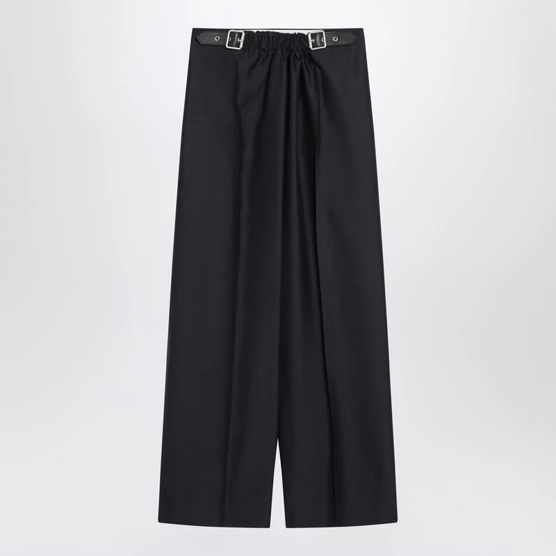 Loewe Navy And Trousers With Belt | Baltini