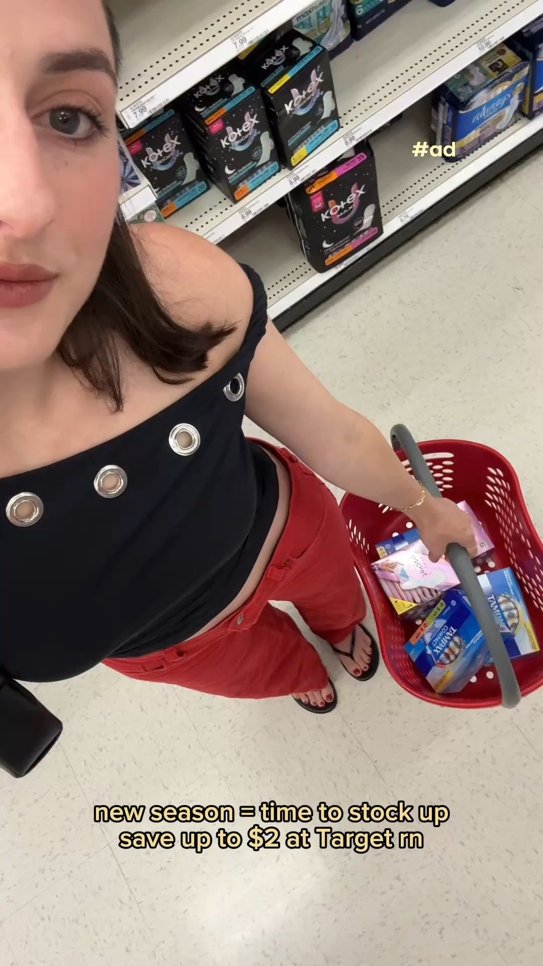 #ad I’m always stocking up on Always Pocket Pads and Tampax Compact Tampons during my monthly Target trips! Best period combo I swear

#targetpartner #AlwaysXTampaxPartner @always_brand @tampaxofficial @target
#liketkit @shop.ltk

#LTKselfcare #LTKvlog #LTKstorytime