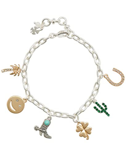 Lucky Brand Western Charm Bracelet, Two Tone, One Size | Amazon (US)