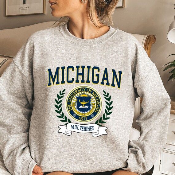 Michigan State University Wolverines Logo Vintage Shirt - Etsy | Etsy (US)