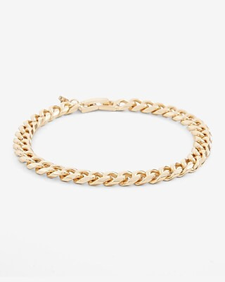 Gold Metal Chain Link Bracelet | Express