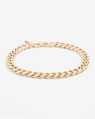 Gold Metal Chain Link Bracelet | Express