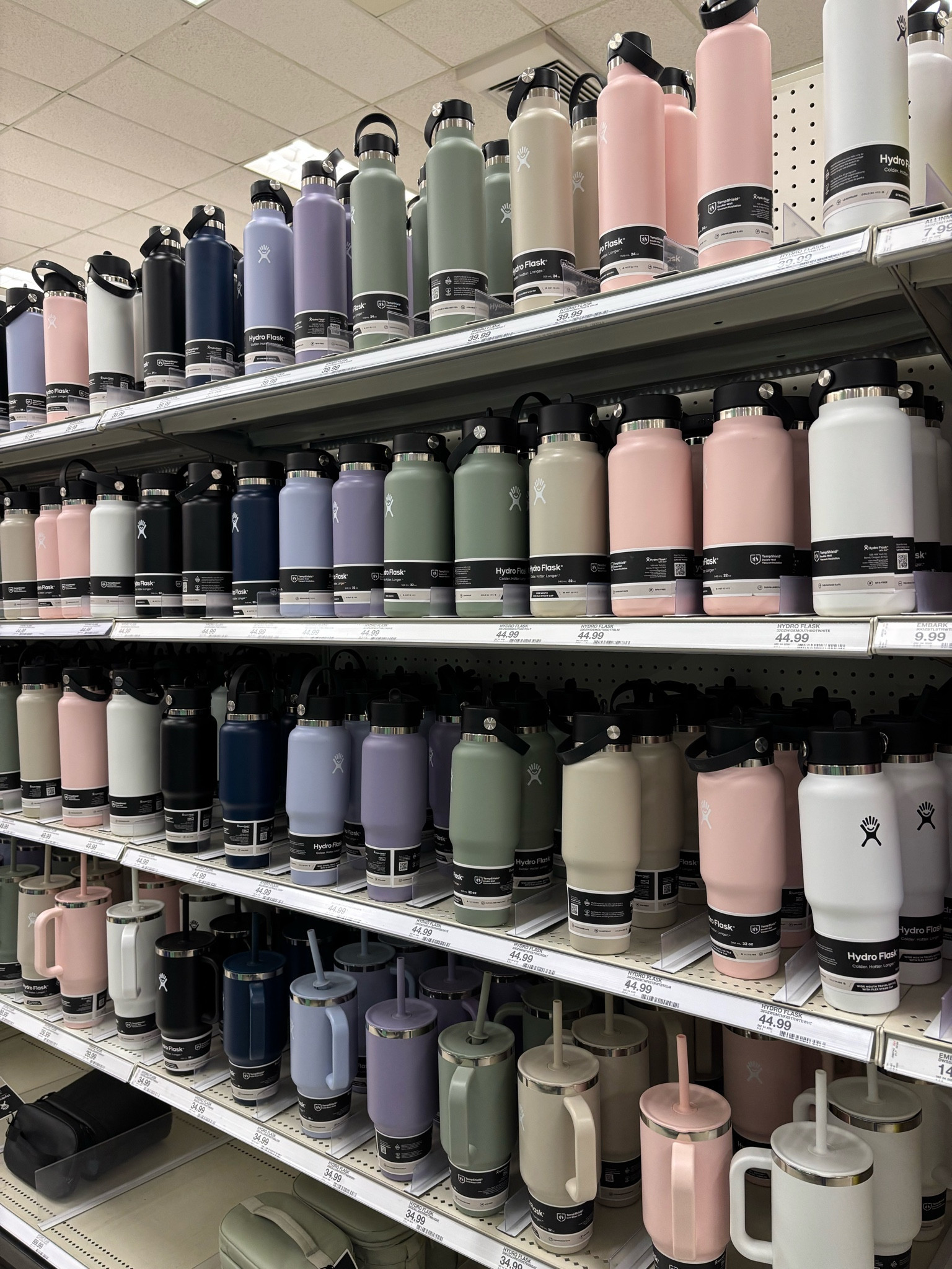 Hydroflask water bottles  