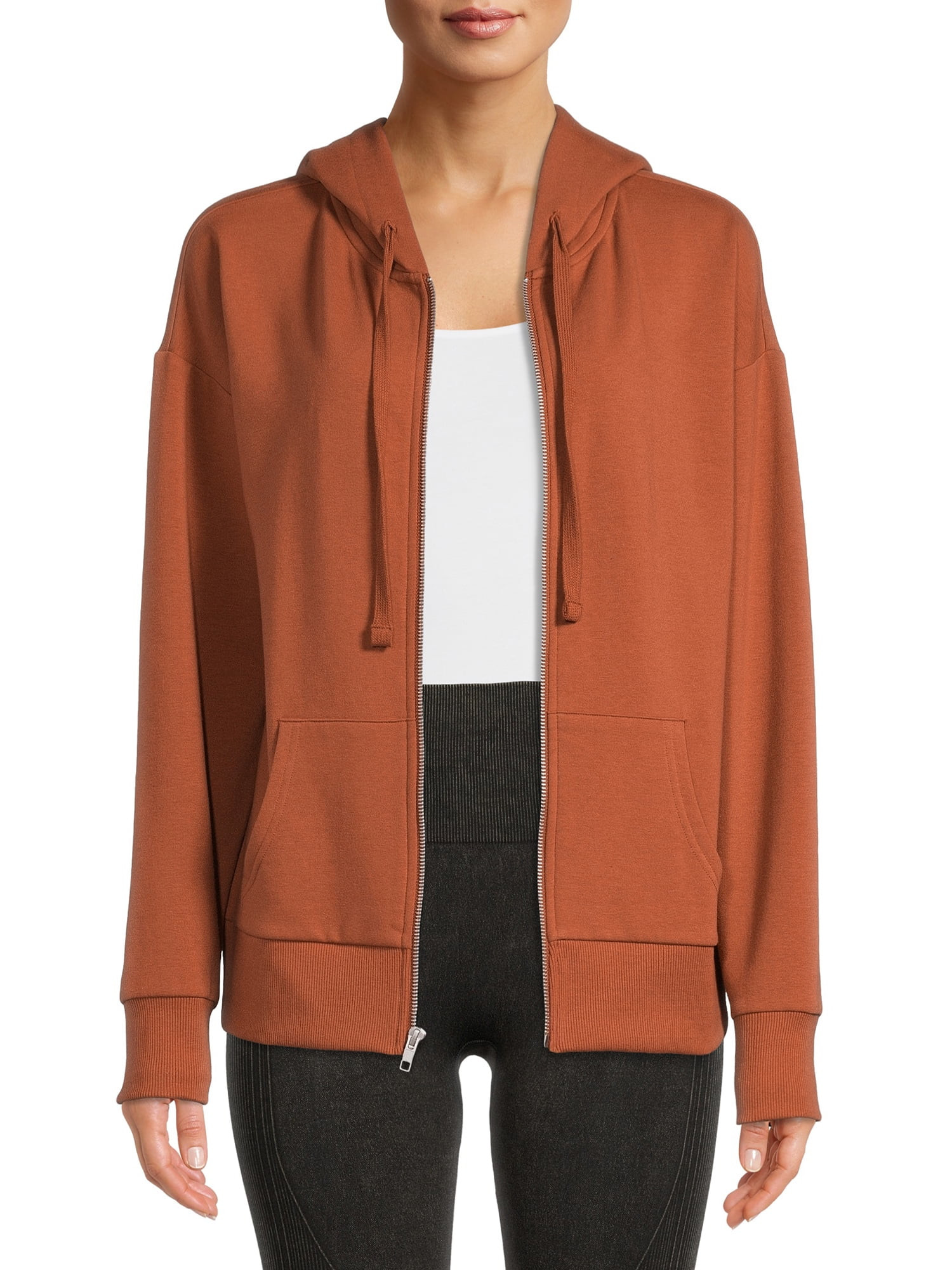 Time and Tru Women's Zip Up Hoodie | Walmart (US)