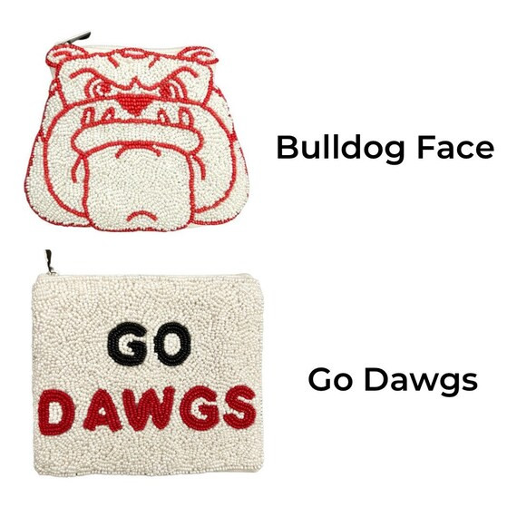 GAMEDAY Coin Purse, Beaded Coin Pouch, College Football GameDay, Tailgate Pouch, Coin Purse | Etsy (US)