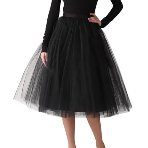 WDPL Adult A-line Tulle Skirt Bridesmaid Petticoat Tutu for Women | Amazon (US)