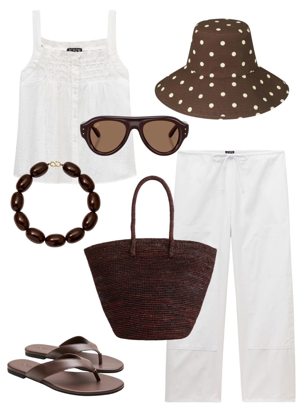 Brown and white will never get old!! Easy and timeless summer outfit ☀️

#LTKWorkwear #LTKSaleAlert #LTKootd