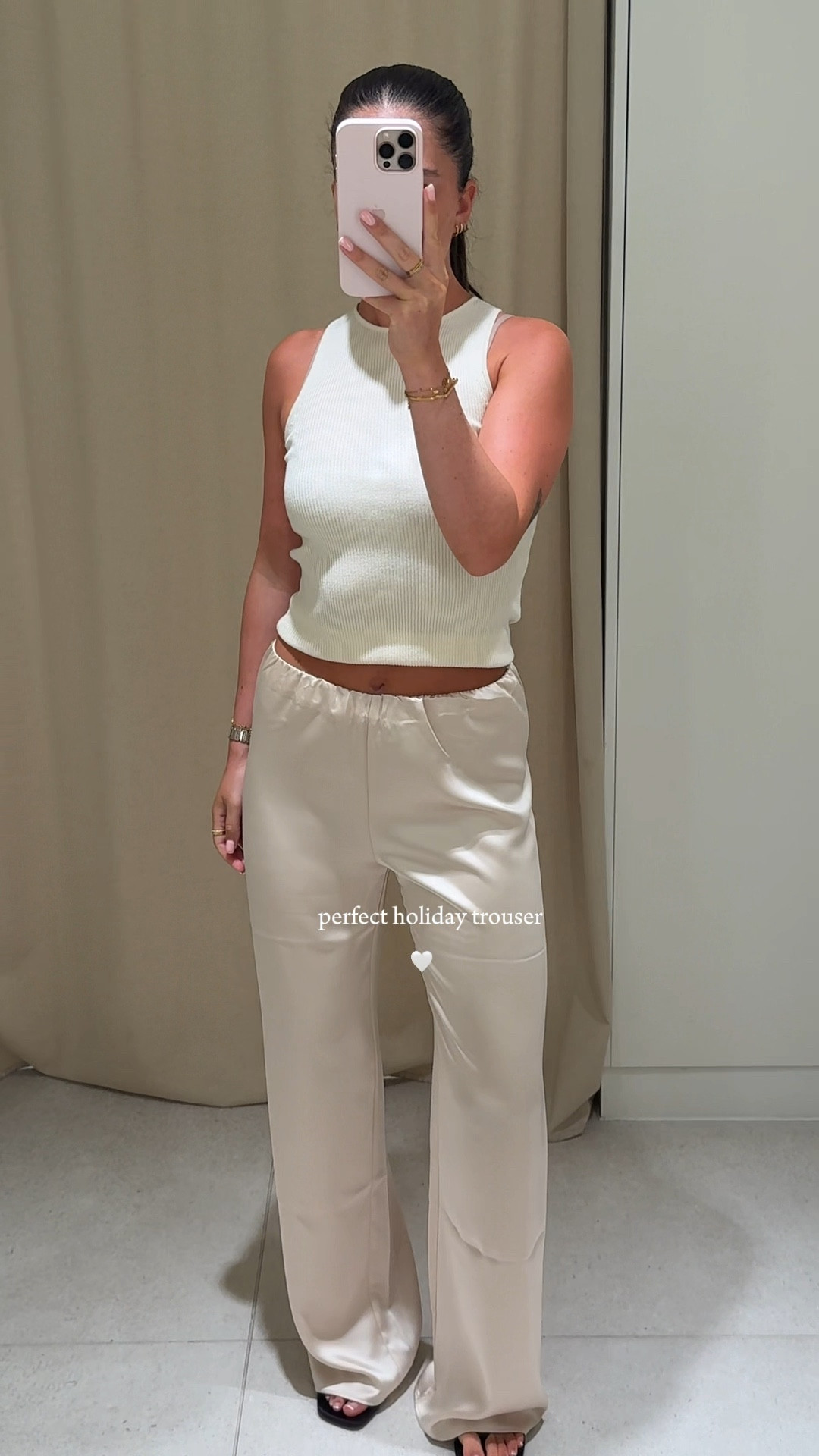 Satin trousers - holiday trousers - new in - staple - spring outfit - summer outfit - holiday outfit 

#LTKsummer #LTKstyletip #LTKspring