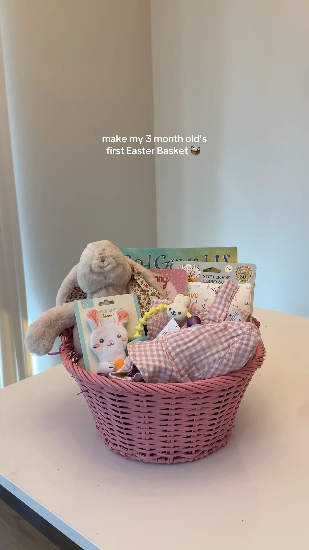 Everything is from target or Amazon! #easterbasket #easterideas 