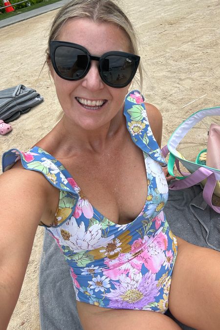 Loving this gorgeous suit from Summersalt. Wearing size 4. Could have possibly done a 2 

#LTKswim #LTKtravel #LTKSeasonal