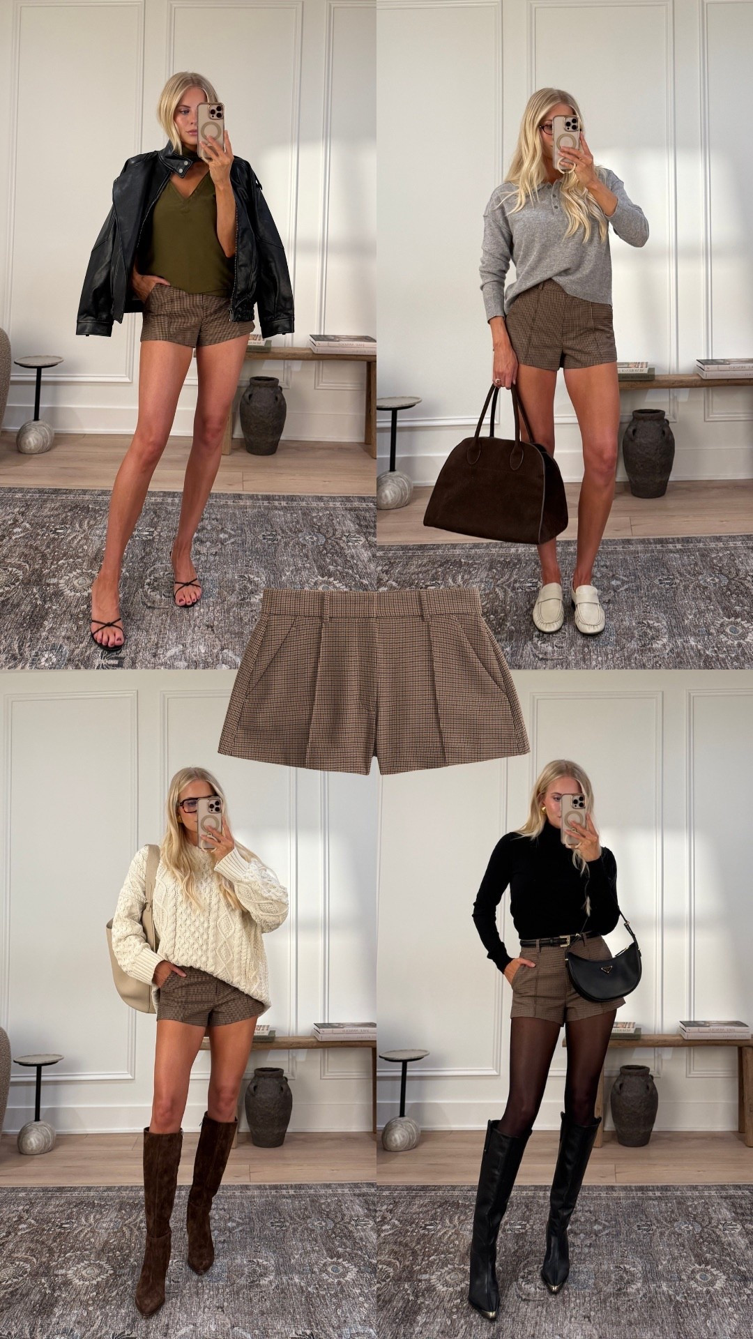 Code AFKATHLEEN for 20% off my collection with Abercrombie! Wearing a size 26 classic in shorts from my Abercrombie collection! Other sizing below:

• Top Left: size small top (from my collection), size small jacket, shoes tts

• Top Right: size medium sweater, shoes tts, bag color: coffee in size large

• Bottom Left: size small sweater (from my collection), shoes tts

• Bottom Right: size small top, size small tights, linking similar boots

[ Heaven Mayhem code KATHLEEN15 ]

#kathleenpost Abercrombie fall collection, Abercrombie new arrivals, chic fall fashion, fall outfit inspo

#LTKSeasonal #LTKStyleTip