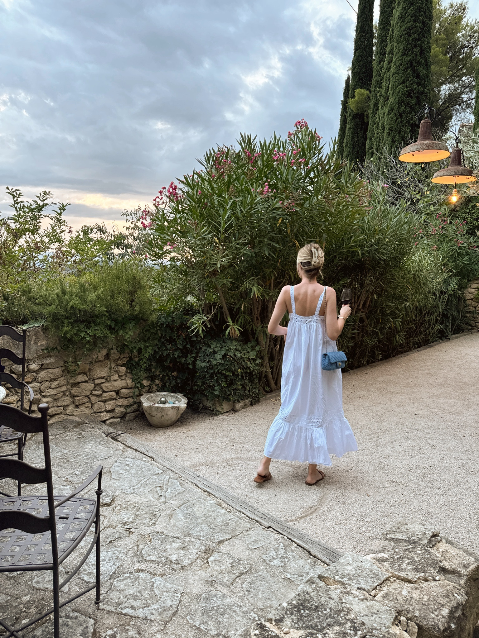 France outfit. Love this white maxi. Was so great for a travel dress! Would be adorable for a bride to be or bump friendly dress

#LTKStyleTip #LTKTravel