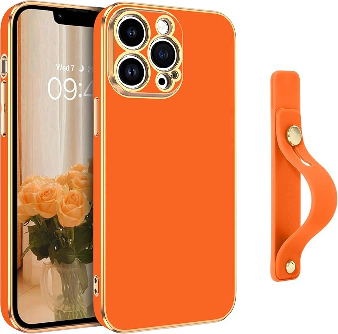 VENINGO iPhone 13 Pro Max Phone Case,iPhone 13 Pro Max Case,Slim Fit Soft TPU with Adjustable Wri... | Amazon (US)