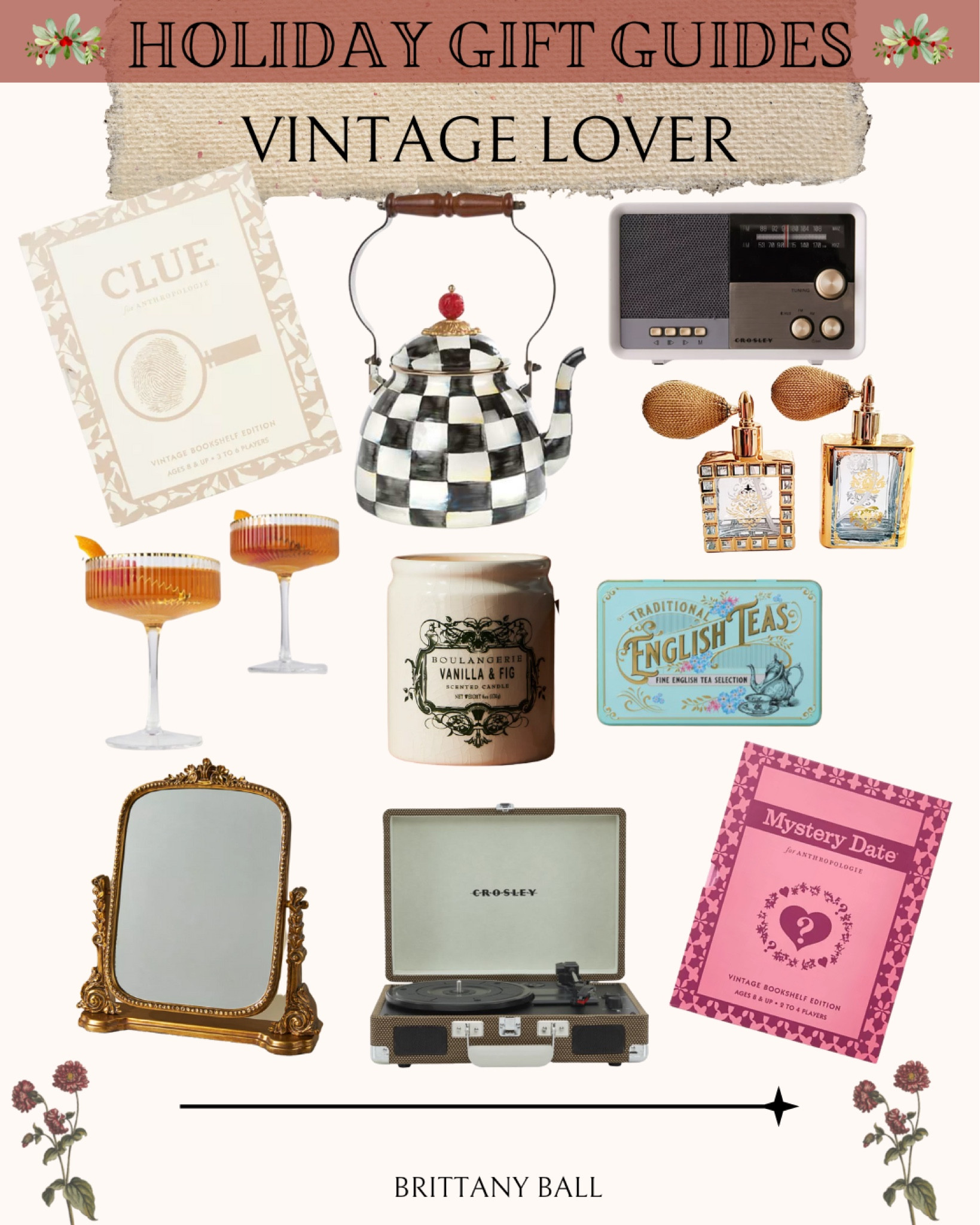 For the vintage lover 

#LTKSeasonal #LTKGiftGuide #LTKHoliday
