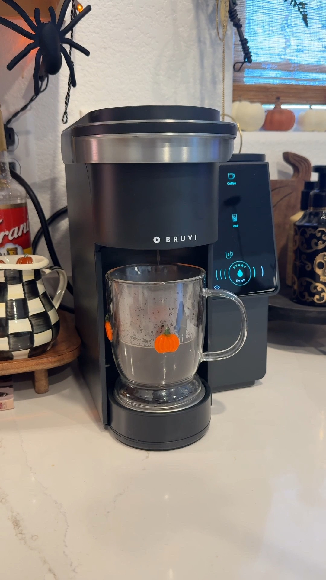 How I’m drinking my lattes all Fall season 🎃🍂☕️ #gifted use code: LTKBRUVI for a discount!