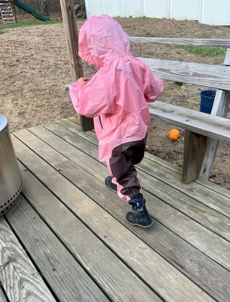 I’ve never seen someone so excited to wear a mud suit 😂 we had to buy it for her preschool because they spent most of their day outdoors!

#LTKActive #LTKbaby #LTKkids